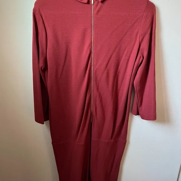 Sessun luxury french Brand Shift Dress w Peter Pan Collar - Picture 3 of 9